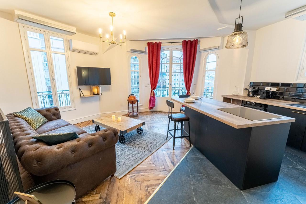 Jacuzzi-Nice Quartier Des Musiciens-Loft Exterior foto